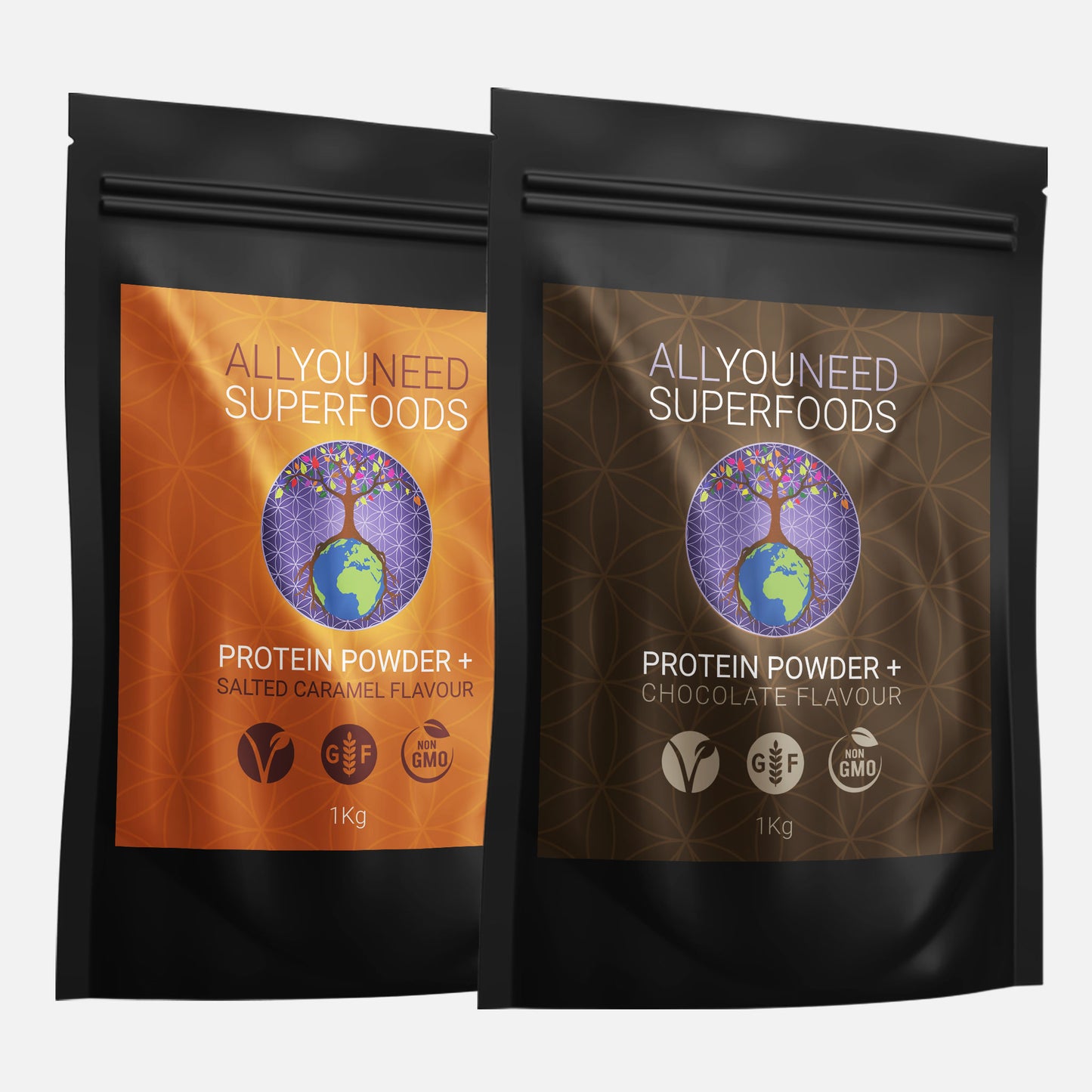 Protein Powder + 1kg  Salted Caramel / Chocolate flavour